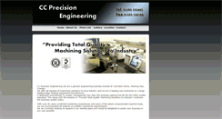 Desktop Screenshot of cc-precision.co.uk
